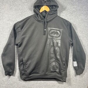 Ecko Unltd Hoodie Mens 2XL Black Graphic Rhinoceros Logo